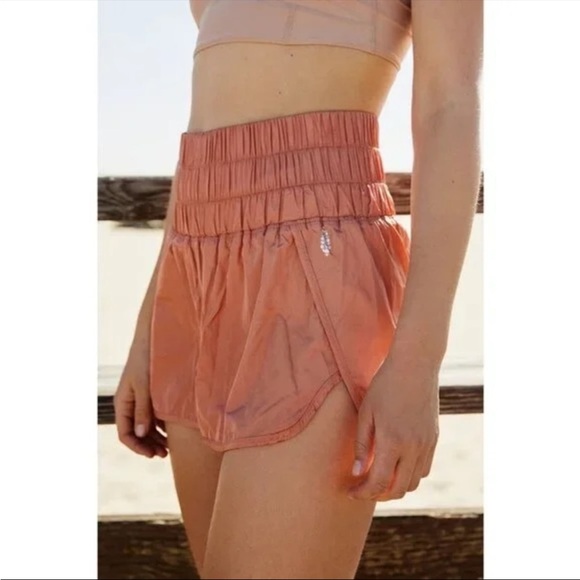 Free People Pants - Free People Apricot Athletic Workout Shorts